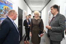 Член Президиума Совета Республики Т.Рунец встретилась с трудовым коллективом УП «Мингаз»
