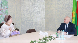 Прием в Чашникском районе провел Андрей Жамойда