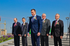 В церемонии открытия третьего трудового семестра принял участие член Совета Республики Беляков А.Э.