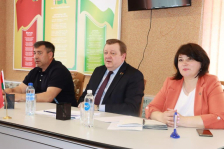 Член Президиума Совета Республики С.Алейник посетил Березинский район