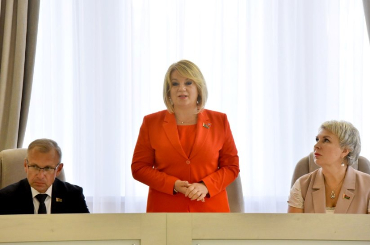 Член Совета Республики Л.Сапего посетила Гомельский областной клинический онкологический диспансер