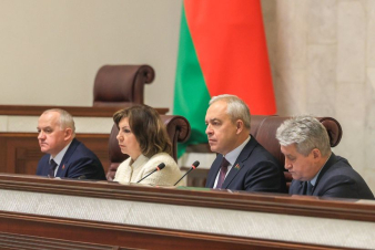 Прошло совместное заседание Палаты представителей и Совета Республики Национального собрания Республики Беларусь