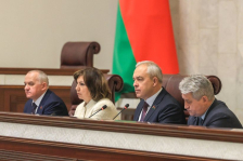 Прошло совместное заседание Палаты представителей и Совета Республики Национального собрания Республики Беларусь