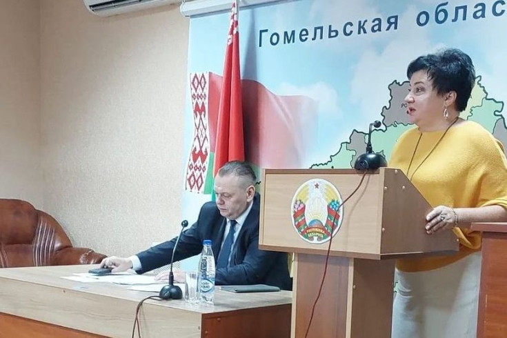 Член Совета Республики А.Смоляк приняла участие в заседании наблюдательной комиссии при Гомельском облисполкоме