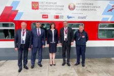 Председатель Совета Республики Н.Кочанова встретилась с участниками белорусско-российского проекта «Поезд Памяти»