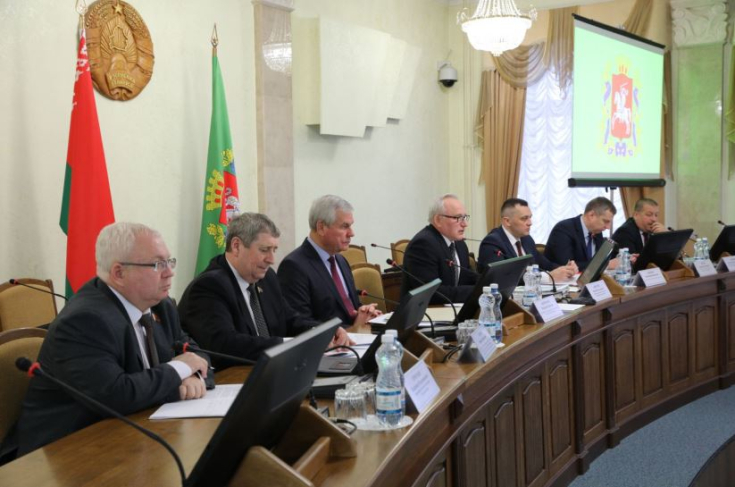 Член Президиума Совета Республики М.Русый принял участие в заседании Витебского областного исполнительного комитета