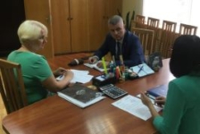 Член Совета Республики А.Неверов посетил Гомельский филиал Гомельского облпотребобщества