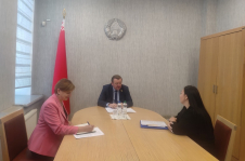 Член Президиума Совета Республики С.Алейник провел личный прием граждан