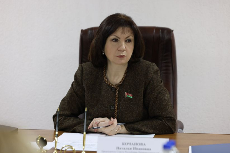 Наталья Кочанова провела прием граждан в администрации Октябрьского района г.Минска