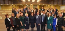 
 Председатель Совета Республики Н.Кочанова
встретилась с членами Молодежного парламента Лиозненского района    
