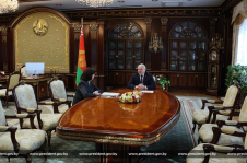 Состоялась встреча Президента Беларуси Александра Лукашенко с Председателем Совета Республики Натальей Кочановой