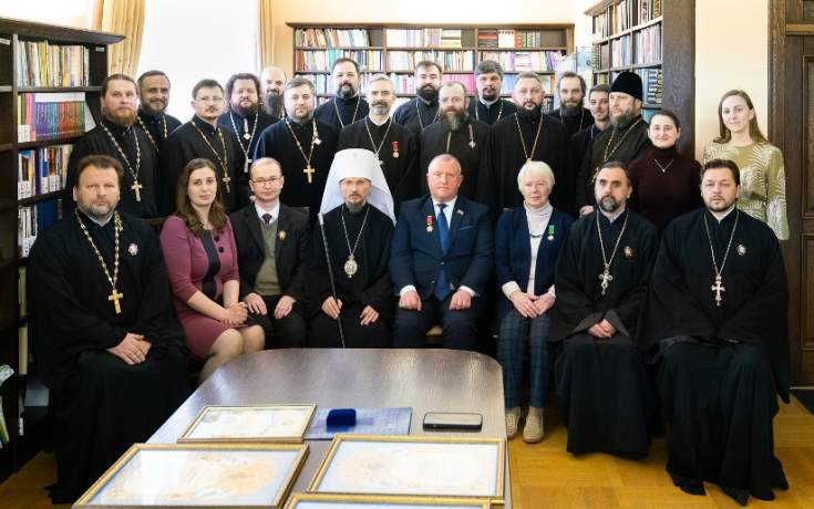 Член Совета Республики О.Дьяченко выступил на совещании Синодального центра сектоведения Белорусской православной церкви