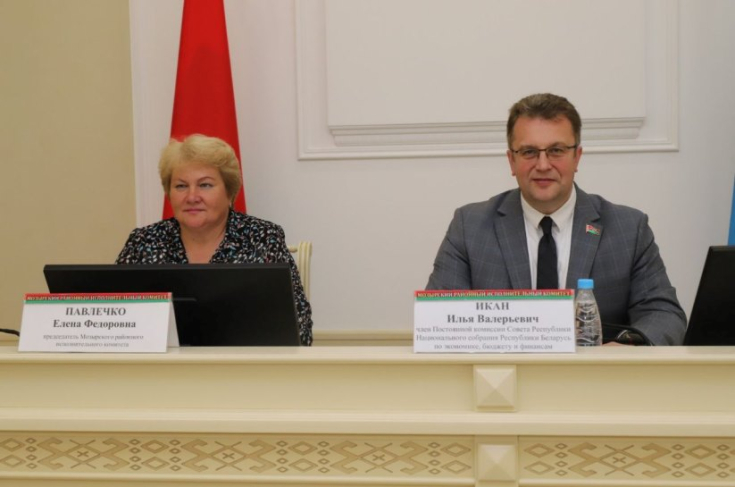 Член Совета Республики Илья Икан провел прием граждан в Мозырском райисполкоме