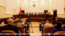 Член Президиума Совета Республики С.Сивец принял участие в заседании Конституционного Суда Республики Беларусь