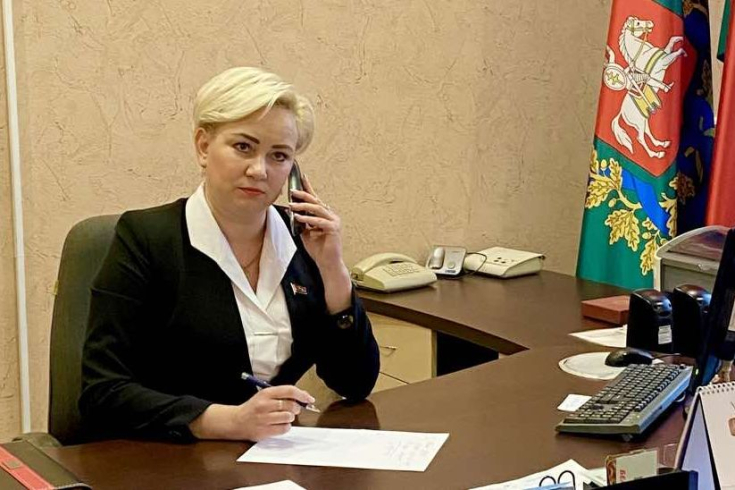 Член Совета Республики Маркович Н.Н. провела личный прием граждан и прямую телефонную линию