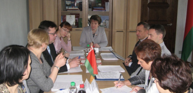 Член Президиума Совета Республики Мороз Л.Ф. провела рабочее совещание по вопросу наращивания экспорта услуг образования