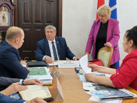 Михаил Русый провел личный прием граждан в Лунинецком районе