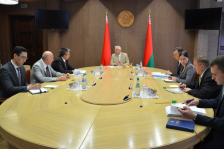 М.Мясникович встретился с делегацией Узбекистана