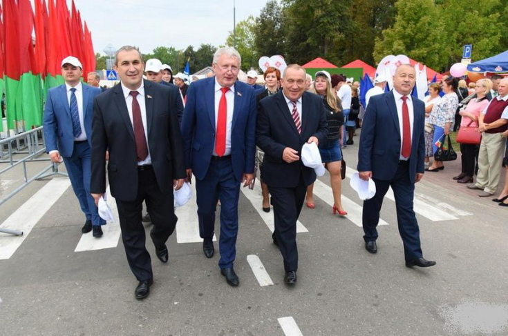 Член Совета Республики В.Маркевич 
принял участие в фестивале-ярмарке 
«Дажынкi-2018»
