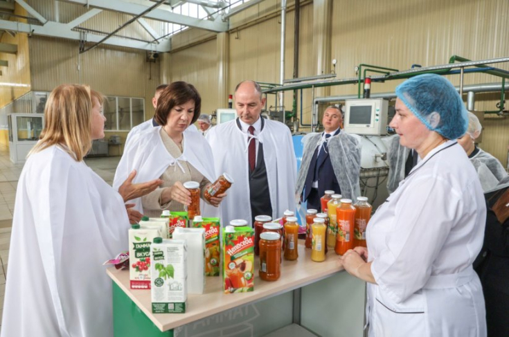 Председатель Совета Республики Наталья Кочанова посетила Клецкий район