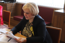 Член Совета Республики Э.Сороко провела «прямую телефонную линию» и личный прием граждан в Кореличах