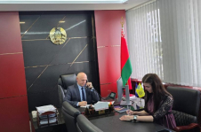 Член Совета Республики А.Жамойда провел личный прием граждан и прямую телефонную линию в г. Лиде