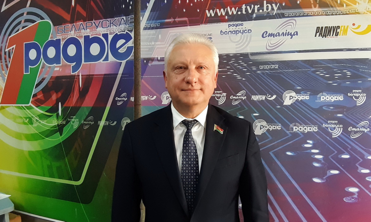 Член Президиума Совета Республики С.Рачков принял участие в передаче «Актуальный микрофон» Первого национального канала Белорусского радио