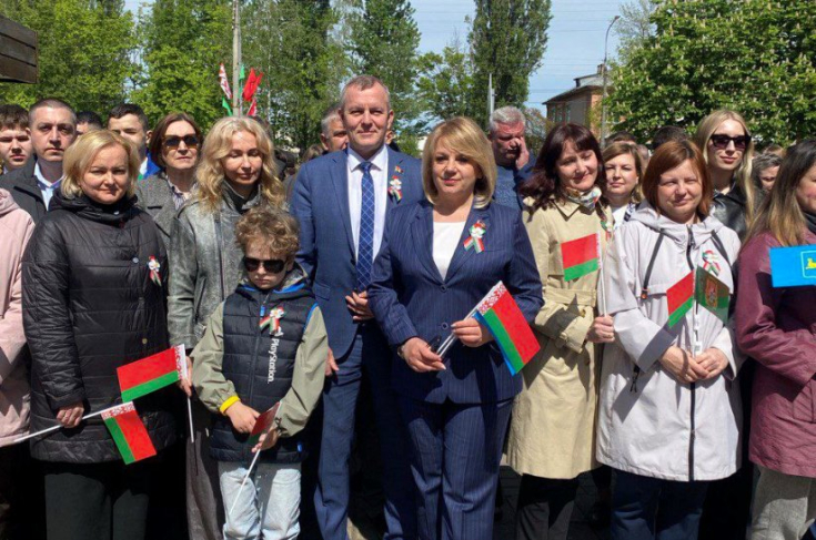 Член Совета Республики Л.Сапего приняла участие в торжественном открытии мурала