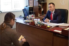 Член Совета Республики Беляков А.Э. провел личный прием граждан на базе Гомельской городской детской поликлиники