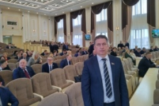 Член Совета Республики А.Шишкин принял участие в сессии Гомельского областного Совета депутатов