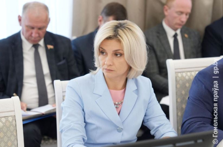 Член Совета Республики К.Пантюхова приняла участие в аппаратном совещании Гомельского облисполкома