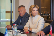 Ксения Пантюхова приняла участие во встрече с делегацией Ферганской области Узбекистана в Житковичском районе