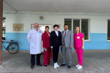 Член Совета Республики А.Смоляк посетила отделение сестринского ухода Уваровичской участковой больницы