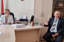 Член Совета Республики Е.Зенкевич провела личный прием граждан