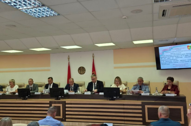 Член Совета Республики И.Брилевич принял участие в заседании Каменецкого райисполкома