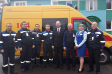 Член Совета Республики А.Кушнаренко посетил Ганцевичский район газоснабжения