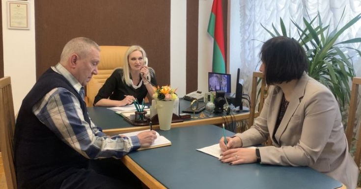 Член Совета Республики К.Капуцкая провела «прямую телефонную линию»
