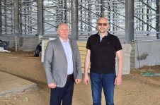 Член Совета Республики А.Жамойда посетил объект, строящийся в рамках программы «Один район – один проект»