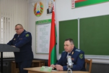 Член Совета Республики Ф.Яшков провел торжественное собрание 
ко Дню защитников Отечества и Вооруженных Сил Республики Беларусь
