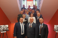 Член Совета Республики Е.Фурс приняла участие в торжественном открытии музея в Россонах «Без прошлого нет будущего