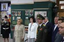 Наталья Кочанова и Валентина Матвиенко посетили Полоцкое кадетское училище