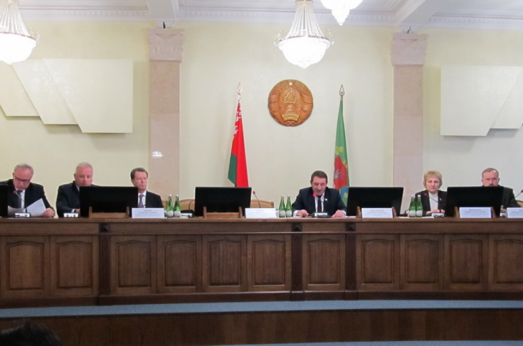 Член Президиума Совета Республики Сенько В.Л. принял участие во внеочередной двадцать третьей сессии Витебского областного Совета депутатов
