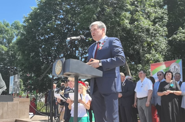 Игорь Луцкий принял участие в торжественном мероприятии по случаю Дня Независимости Республики Беларусь и 470-летия г. Столина