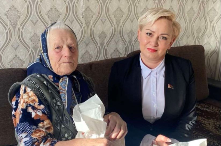 Член Совета Республики Н.Маркович посетила на дому матерей, чьи дети погибли в Афганистане и при прохождении срочной воинской службы в мирное время