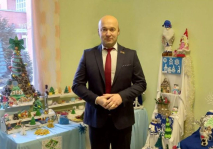 Член Президиума Роман Бродов поздравил воспитанников Червенского детского социального пансионата «Игуменский»