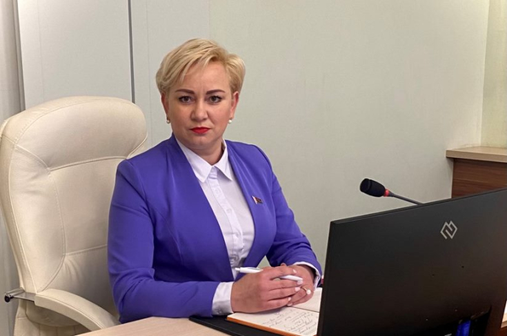 Член Совета Республики Н.Маркович приняла участие в производственном совещании Ушачского райисполкома