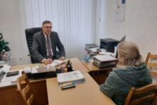 Член Совета Республики А. Шолтанюк 
провел выездной личный прием граждан

