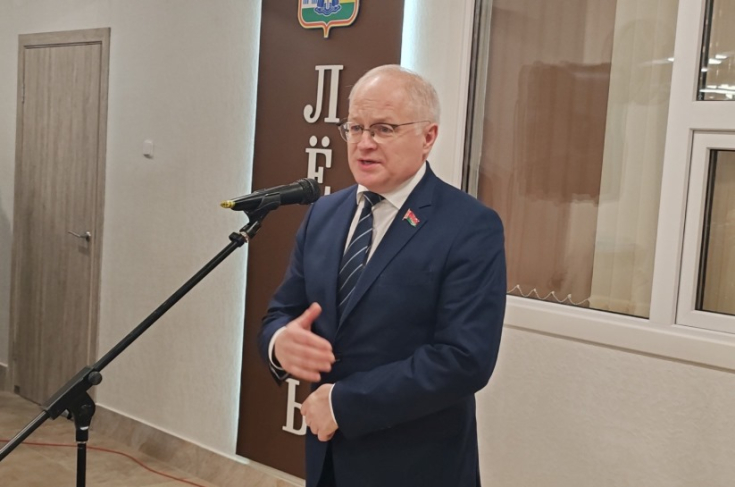 Член Совета Республики Ю.Деркач принял участие в торжественном открытии нового корпуса санатория «Летцы» в Витебской области