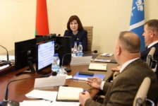 
 Председатель Совета Республики
Н.Кочанова совершила рабочую поездку в Лунинецкий район    
