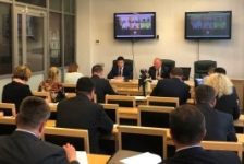 Член Президиума Совета Республики В.Лискович провел заседание по вопросам подготовки проекта «Поезд Памяти»